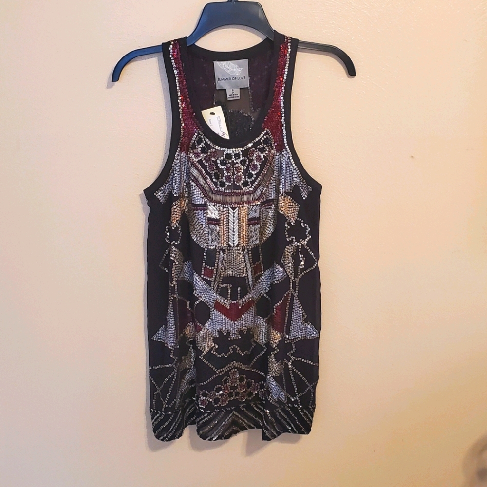 Nwt Summer of Love Ramos top sz small